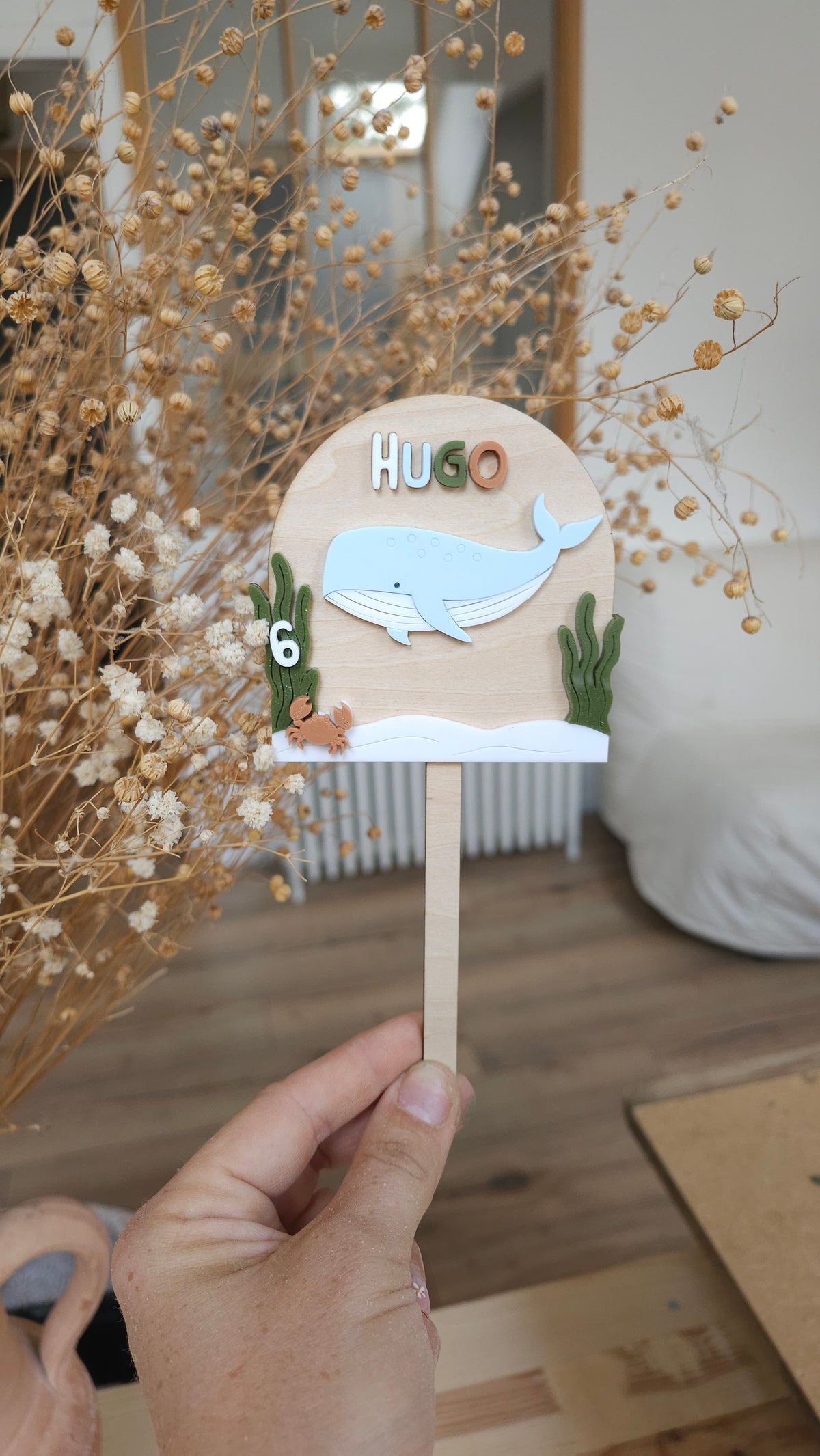 Cake topper thème mer 🌊