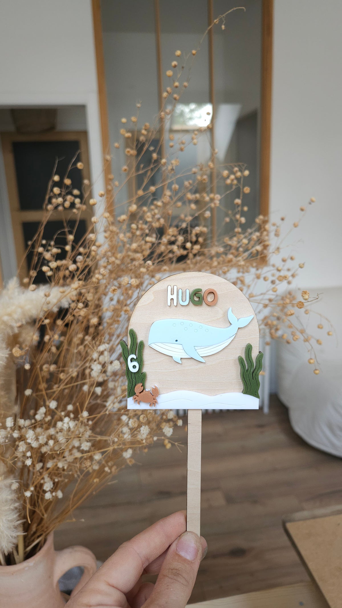 Cake topper thème mer 🌊