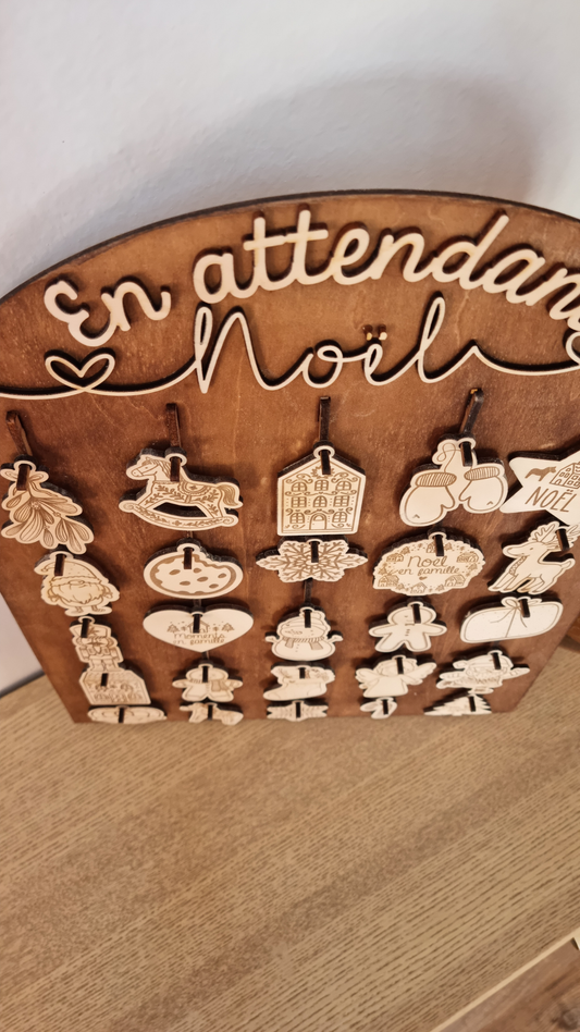 Calendrier de l'avant « En attendant Noël »