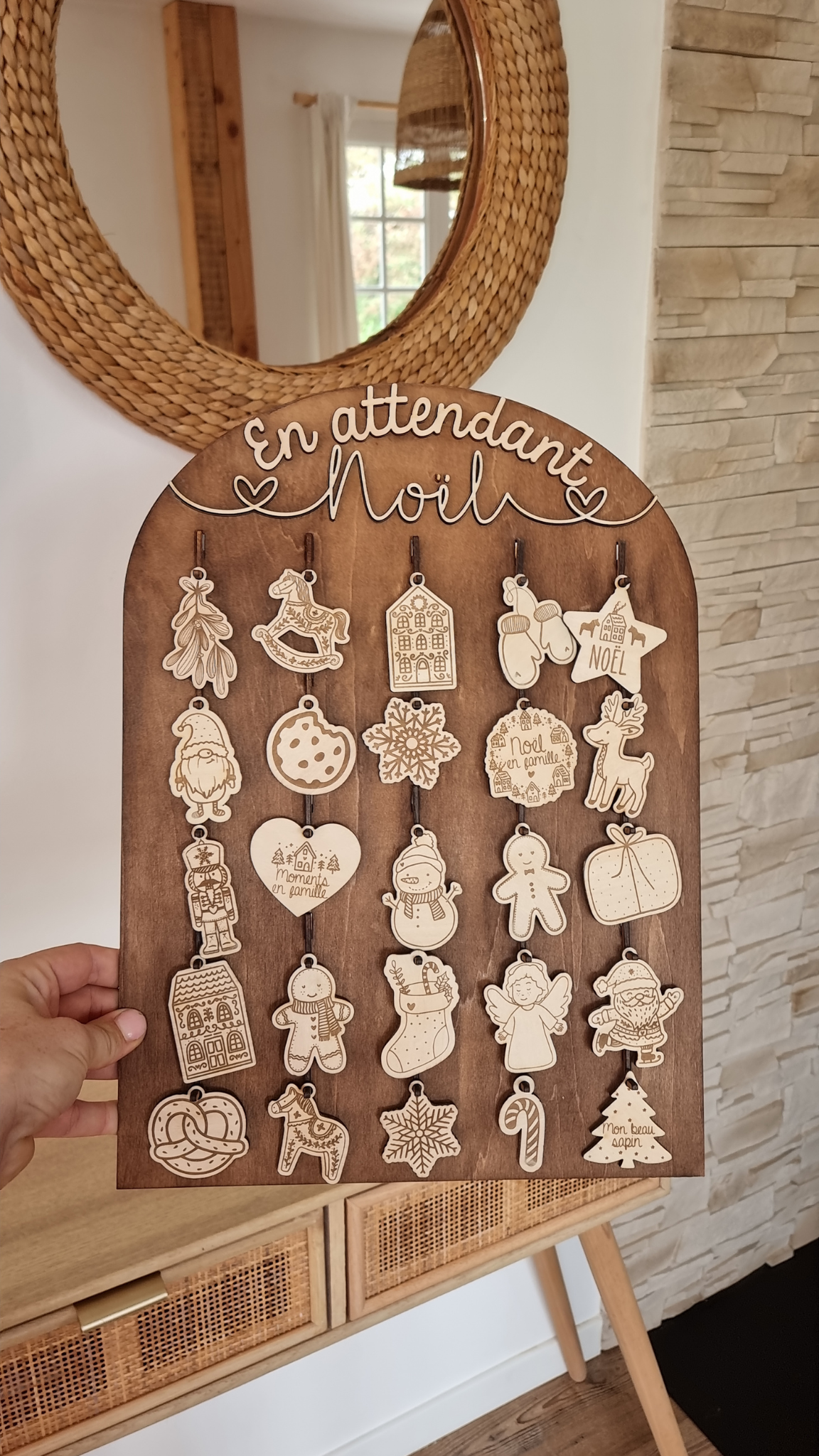 Calendrier de l'avant « En attendant Noël »