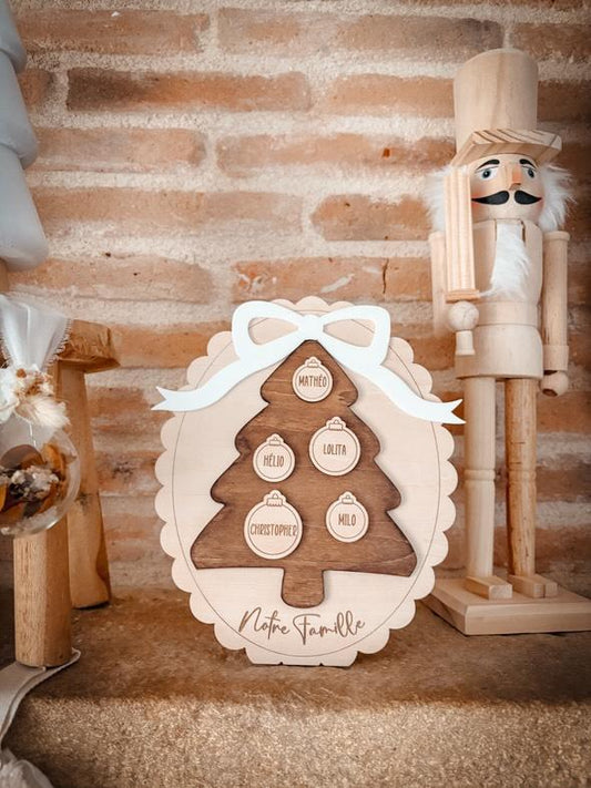 Cadre de Noël famille 🎄