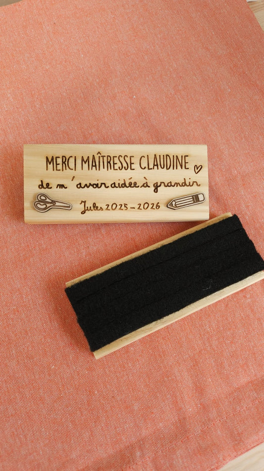 Brosse à tableau - Maîtresse - Maître