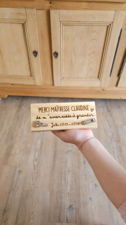 Brosse à tableau - Maîtresse - Maître