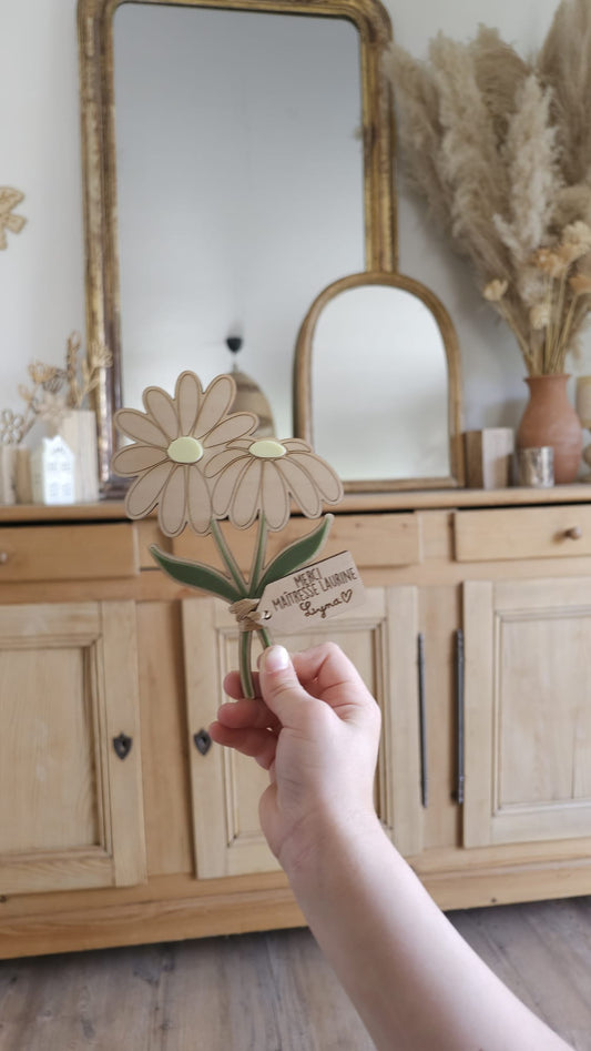 Bouquet à empreintes