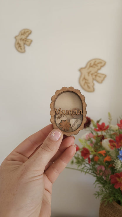 Aimants personnalisés pour maman 💐