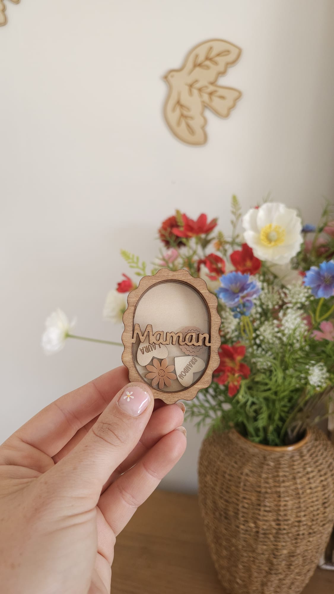 Aimants personnalisés pour maman 💐