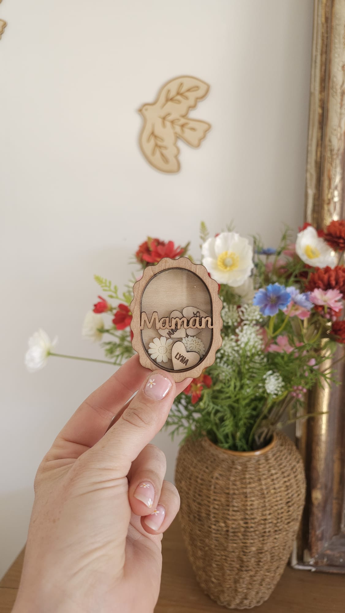 Aimants personnalisés pour maman 💐