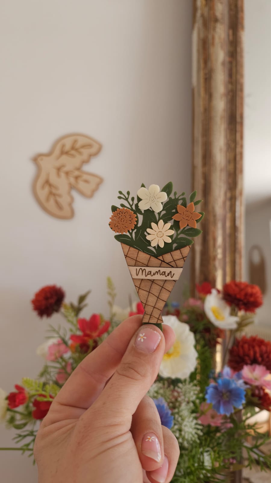 Les petits bouquets aimantés qui ne fanent jamais 🌸