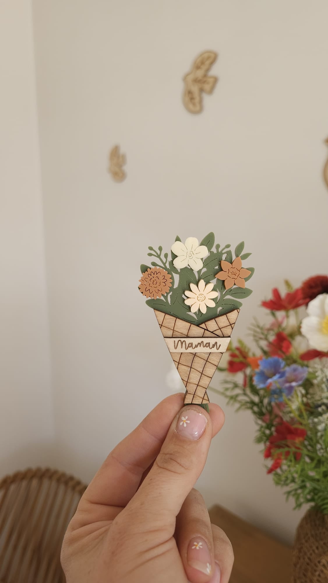 Les petits bouquets aimantés qui ne fanent jamais 🌸