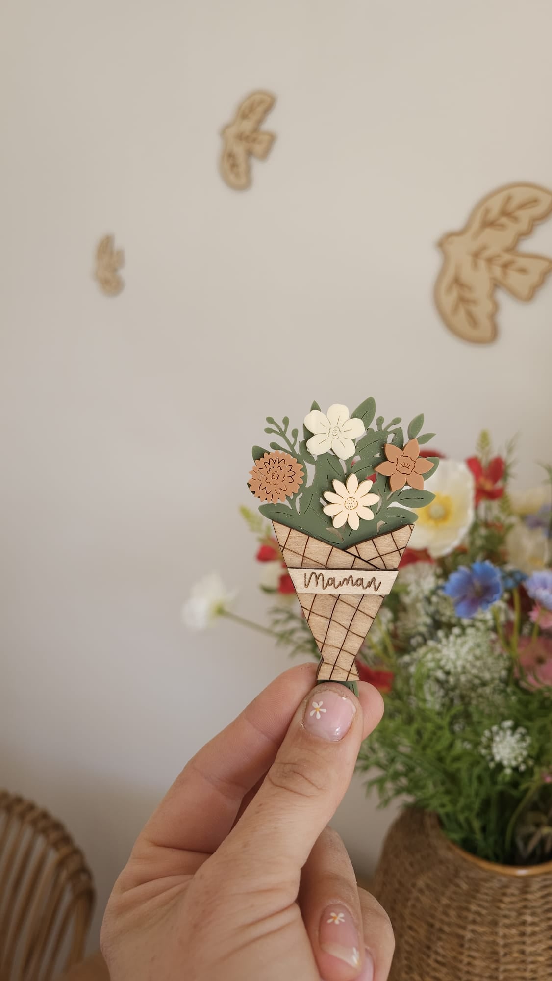 Les petits bouquets aimantés qui ne fanent jamais 🌸