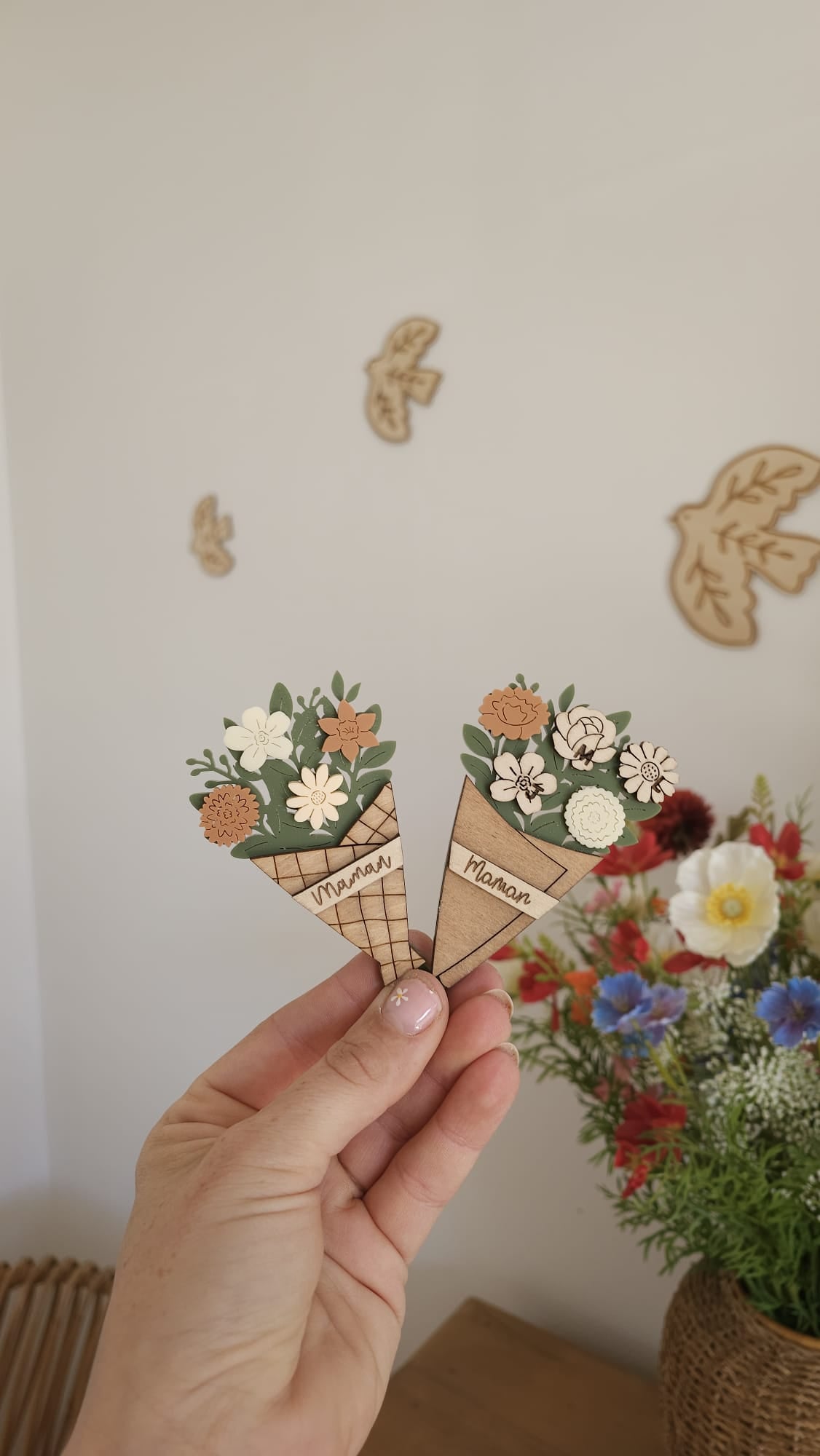 Les petits bouquets aimantés qui ne fanent jamais 🌸