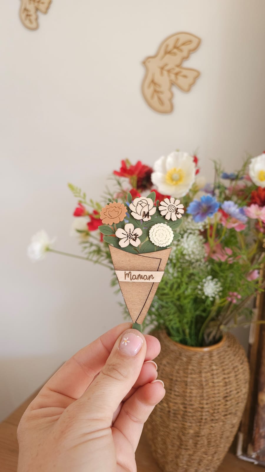 Les petits bouquets aimantés qui ne fanent jamais 🌸