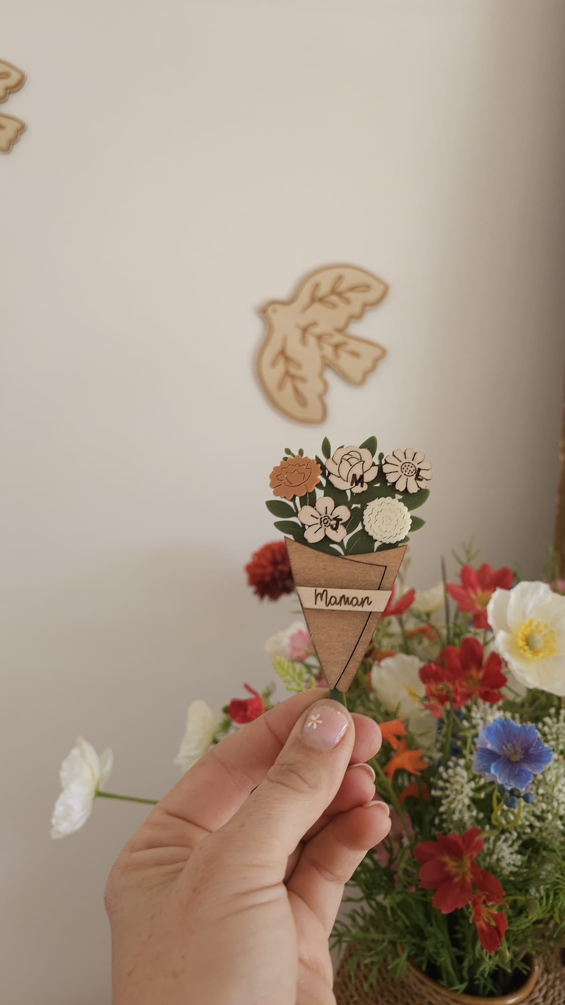 Les petits bouquets aimantés qui ne fanent jamais 🌸