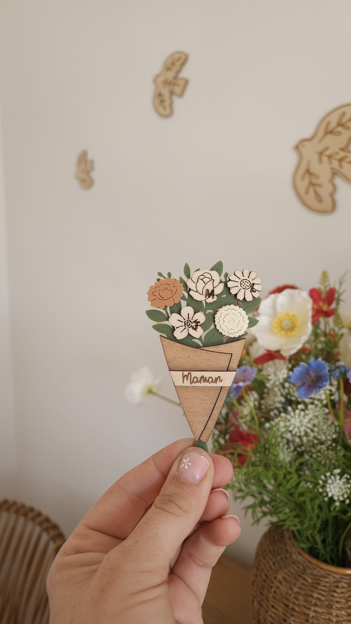 Les petits bouquets aimantés qui ne fanent jamais 🌸