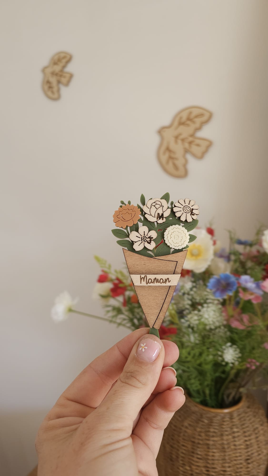 Les petits bouquets aimantés qui ne fanent jamais 🌸