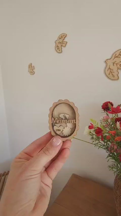 Aimants personnalisés pour maman 💐