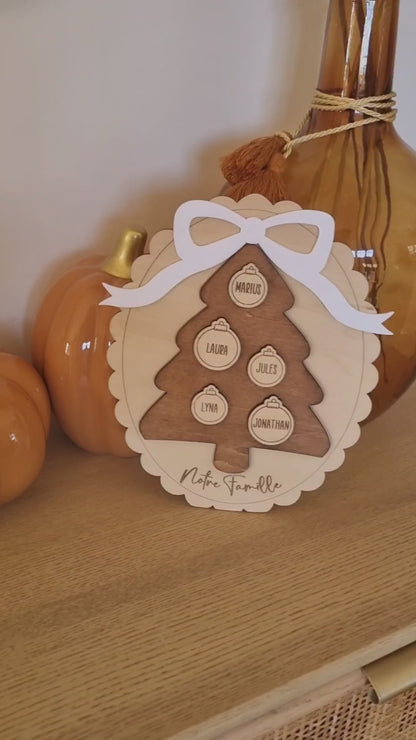 Cadre de Noël famille 🎄
