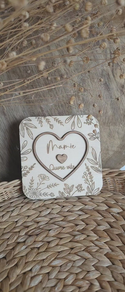 Coffret surprise personnalisé – Cadeau unique et original – Spécial Fête des Mamies